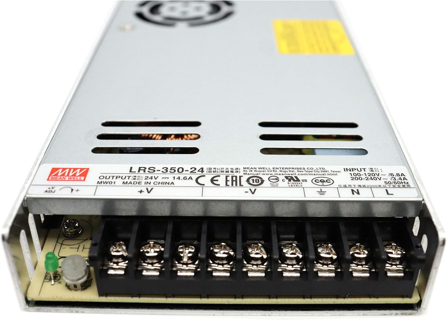 منبع تغذیه MEAN WELL LRS-350-24 تصویر 6
