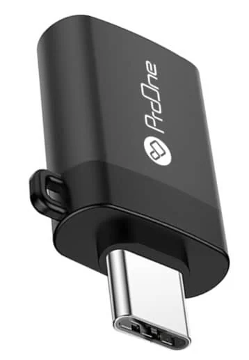 مبدل OTG تایپ سی به USB پرووان PCO19 ـ مشکی تصویر 2