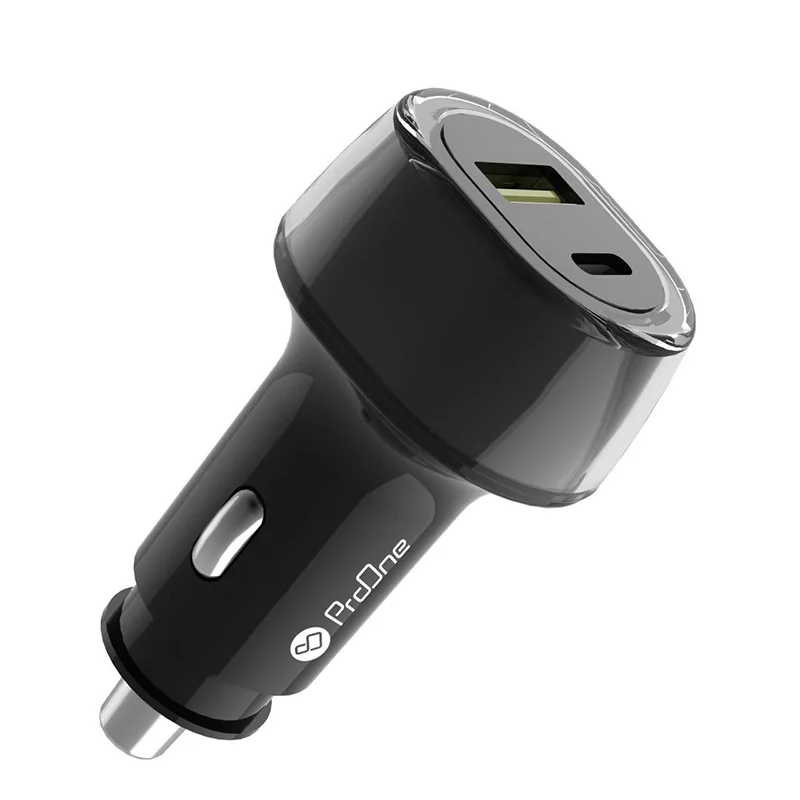 شارژر فندکی پرووان PCG31 ـ مشکی تصویر 2