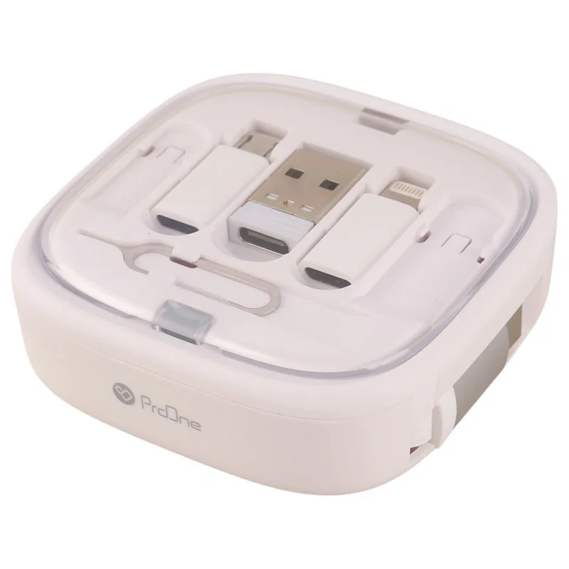 کیت کابل جمع‌شونده پرووان PCK005 ـ سفید تصویر 3