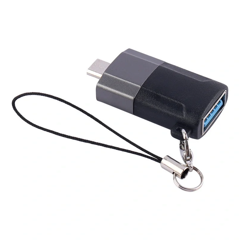 مبدل OTG میکرو USB پرووان PCO14 ـ مشکی / خاکستری تصویر 4