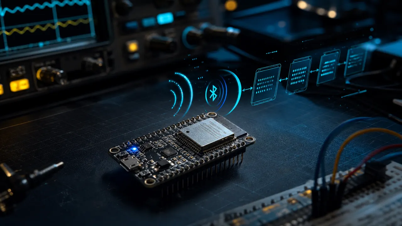 تصویر مقاله آموزش BLE، پکت‌ها و پروتکل با ESP32