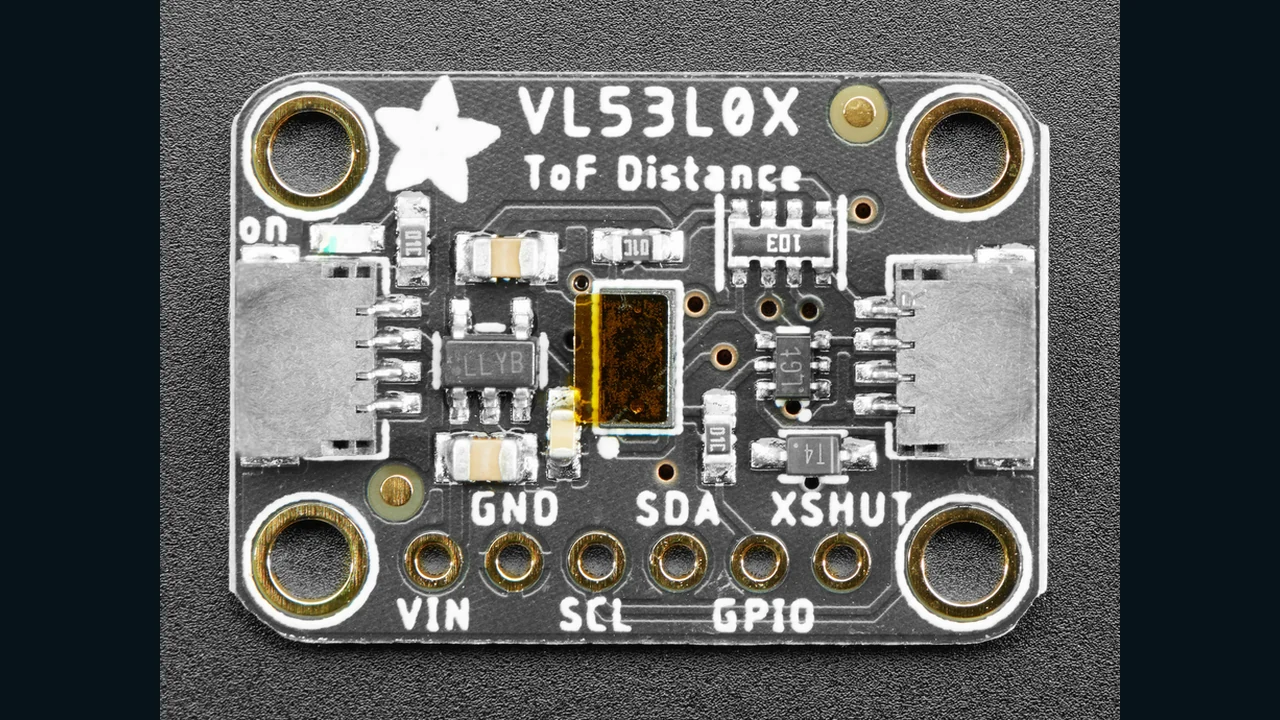 آموزش سنسور VL53L0X با ESP32 و Arduino