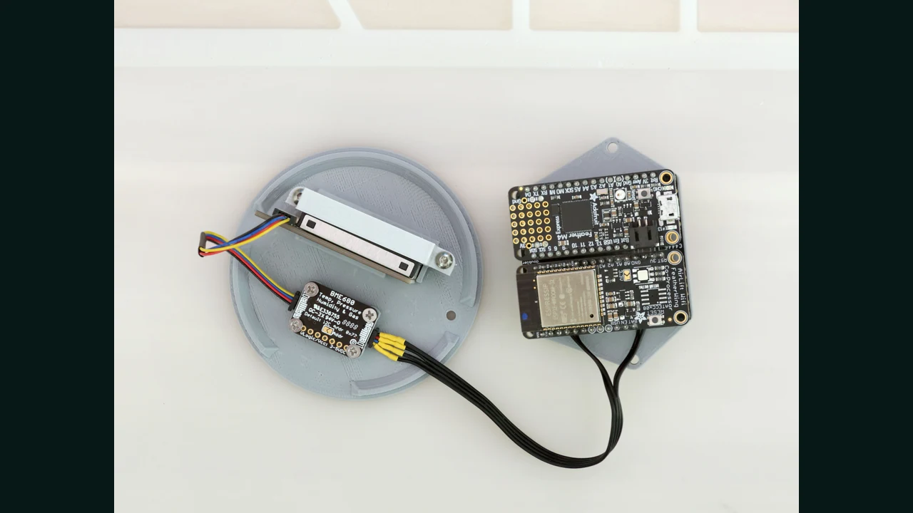 آموزش BME680 با ESP32؛ سنجش گاز، دما، رطوبت و فشار