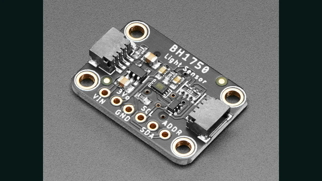 آموزش BH1750 با ESP32؛ اندازه‌گیری نور بر حسب لوکس