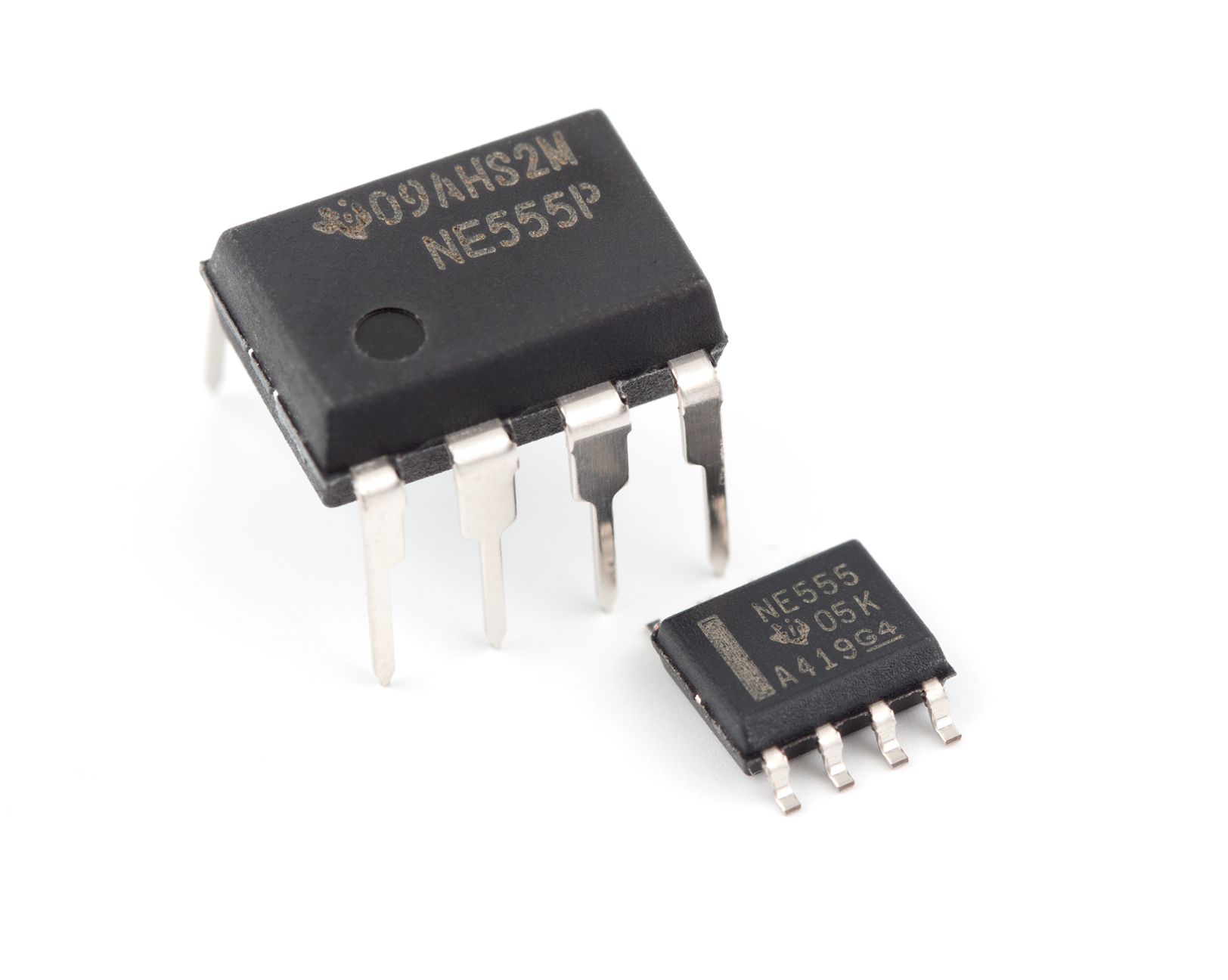 NE555 Monostable Timer: Pinout, Circuit and RC Timing
